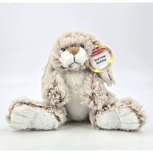 Melissa & Doug 7674 Burrow Bunny Rabbit Stuffed Animal New